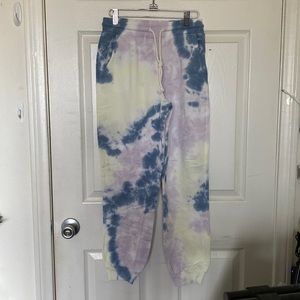 tie dye joggers/sweatpants
